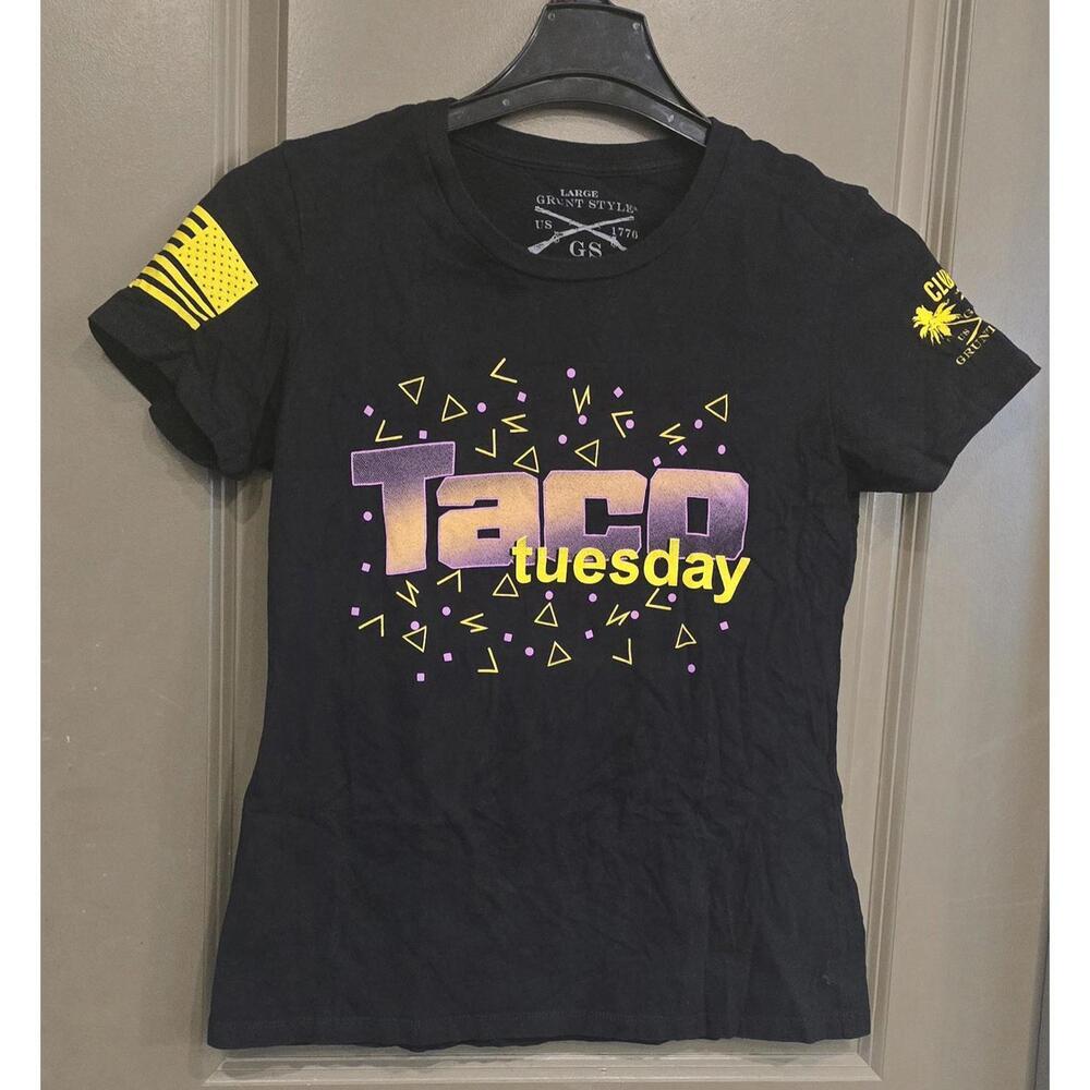 GruntStyle Taco Tuesday Tshirt, size L